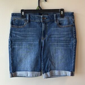 Talbots Blue shorts denim flawless five pocket Jean shorts